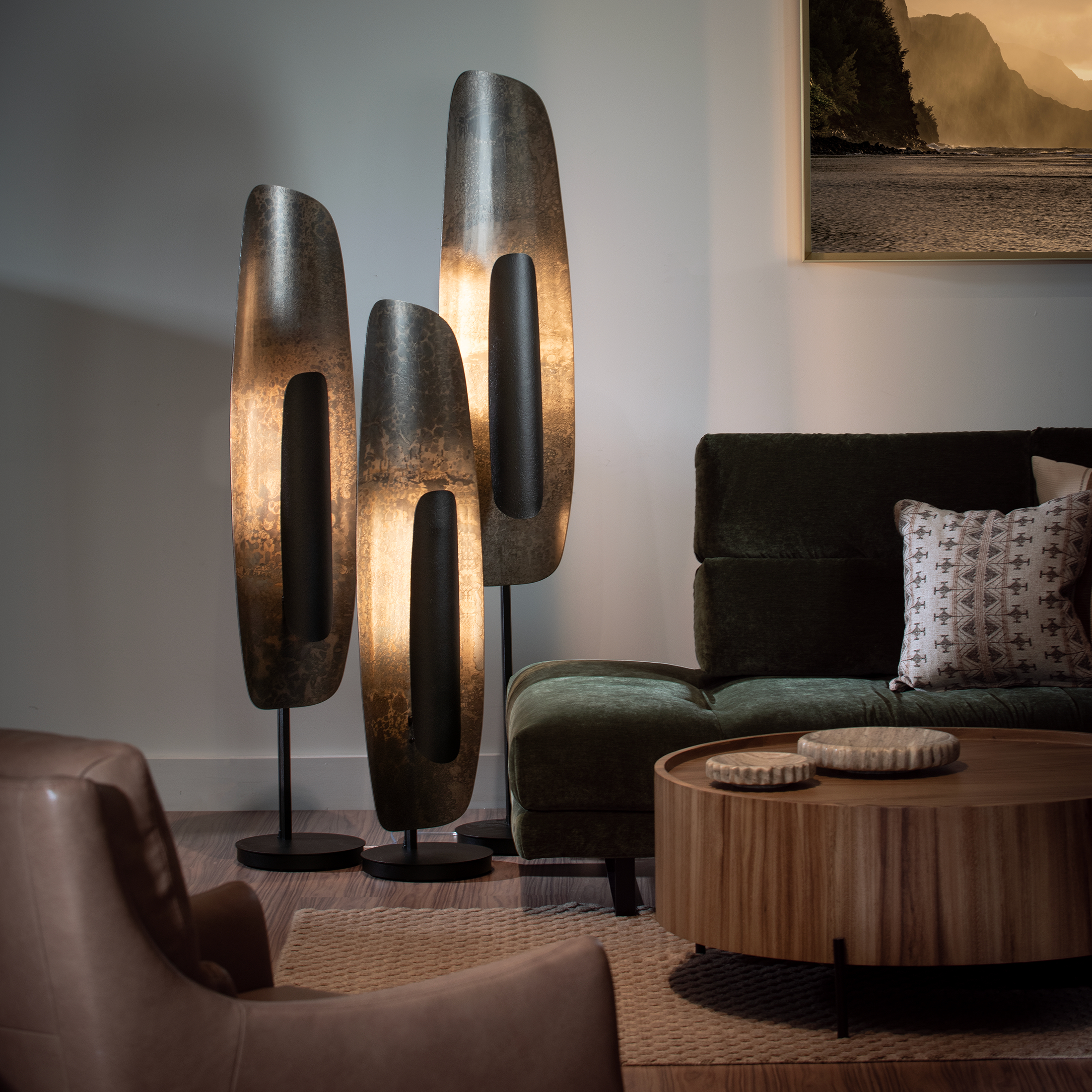 Shield Short Floor Lamp